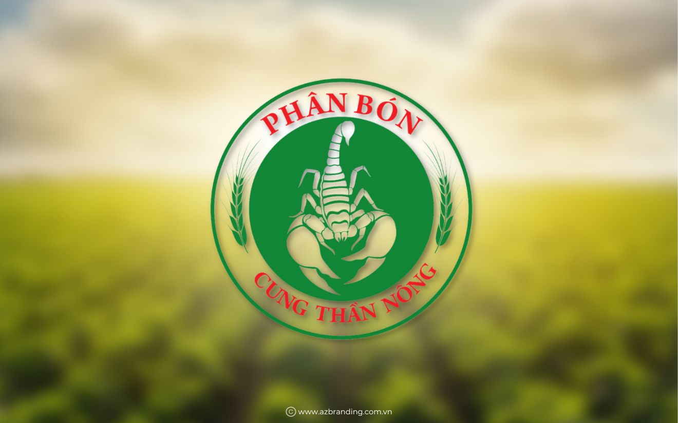 Thiết kế logo phân bón hữu cơ Cung Thần Nông