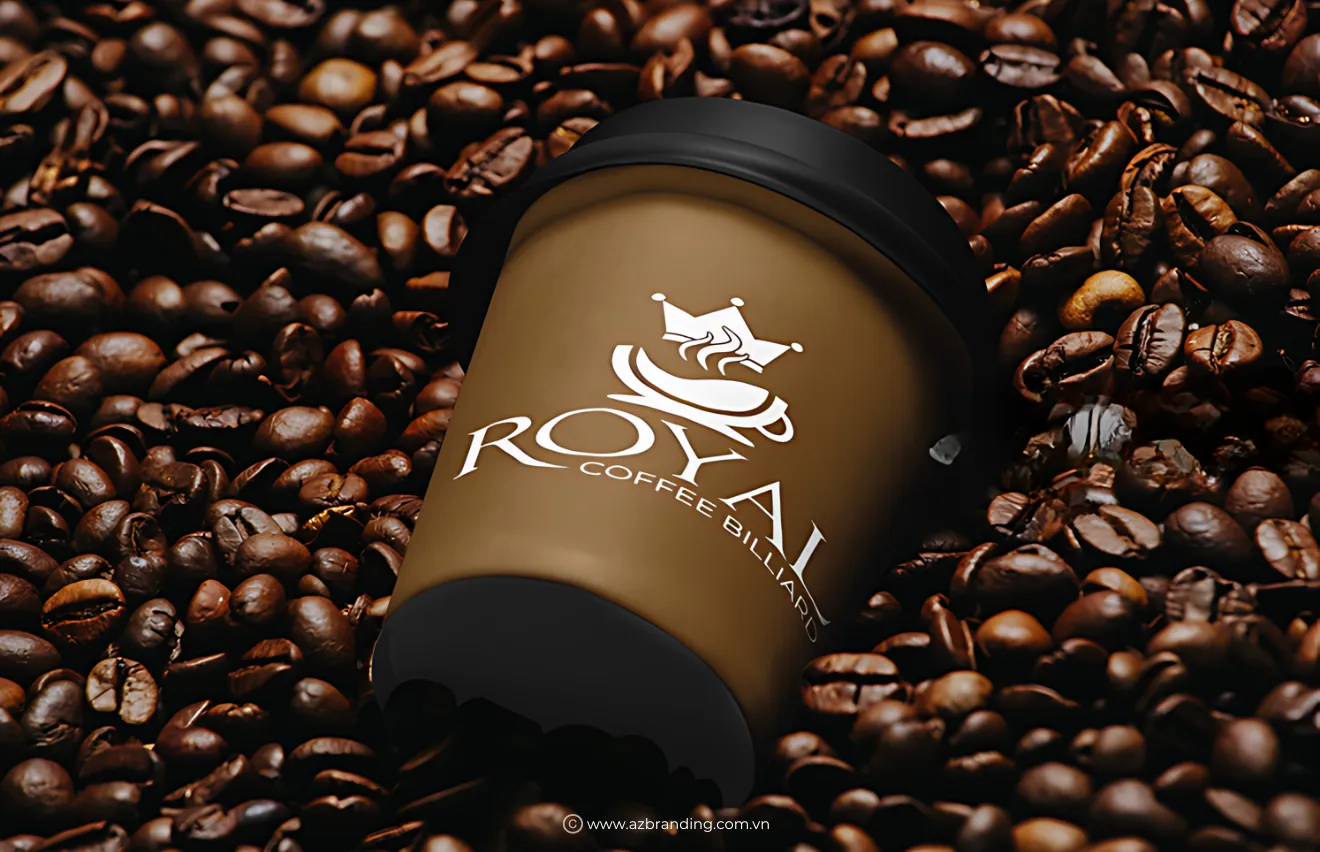 Thiết kế bộ nhận diện thương hiệu Royal Coffe