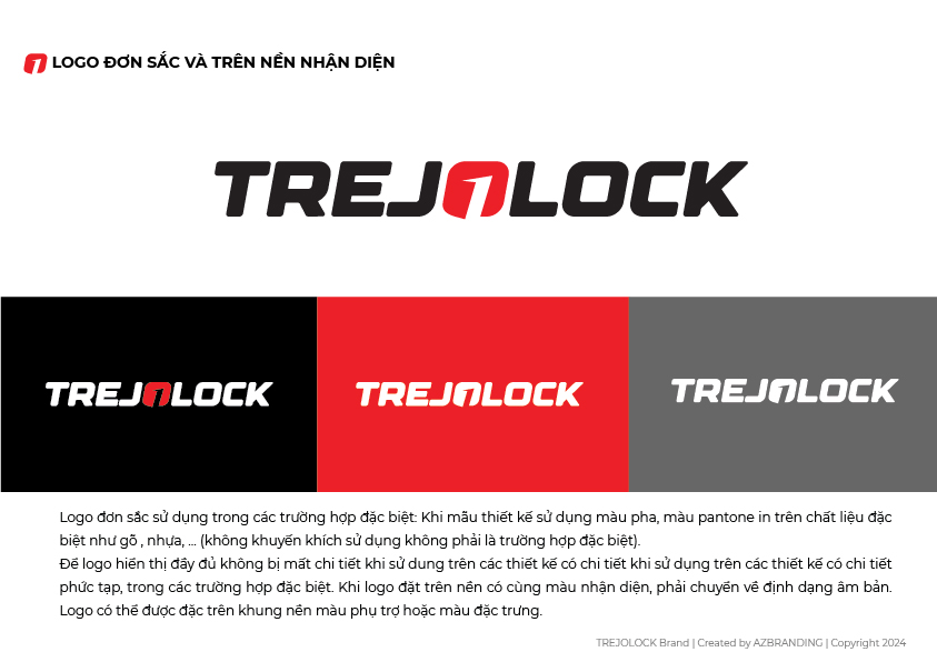 Bộ nhận diện thương hiệu Trejolock