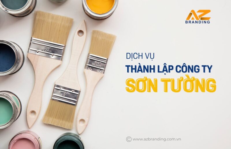 AZBranding thành lập công ty sơn