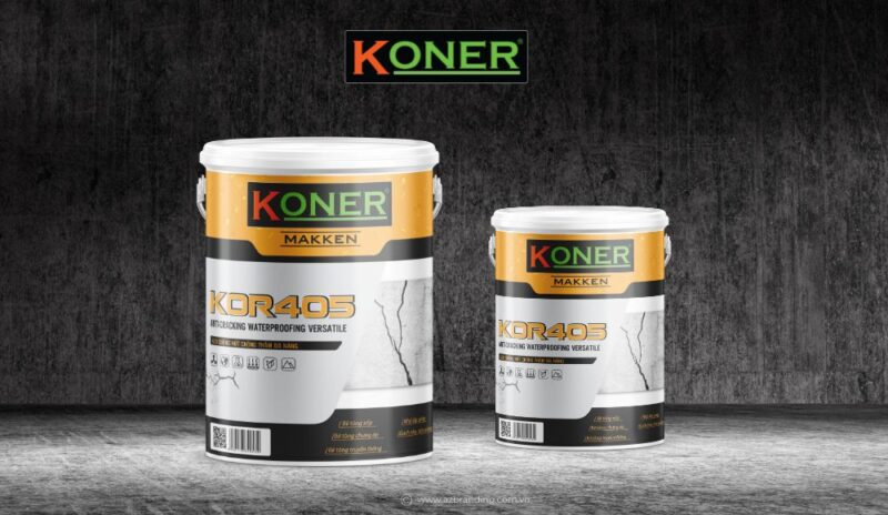 Koner Thiết kế bao bì sơn Koner – AZBranding – Giải pháp thương hiệu toàn ...