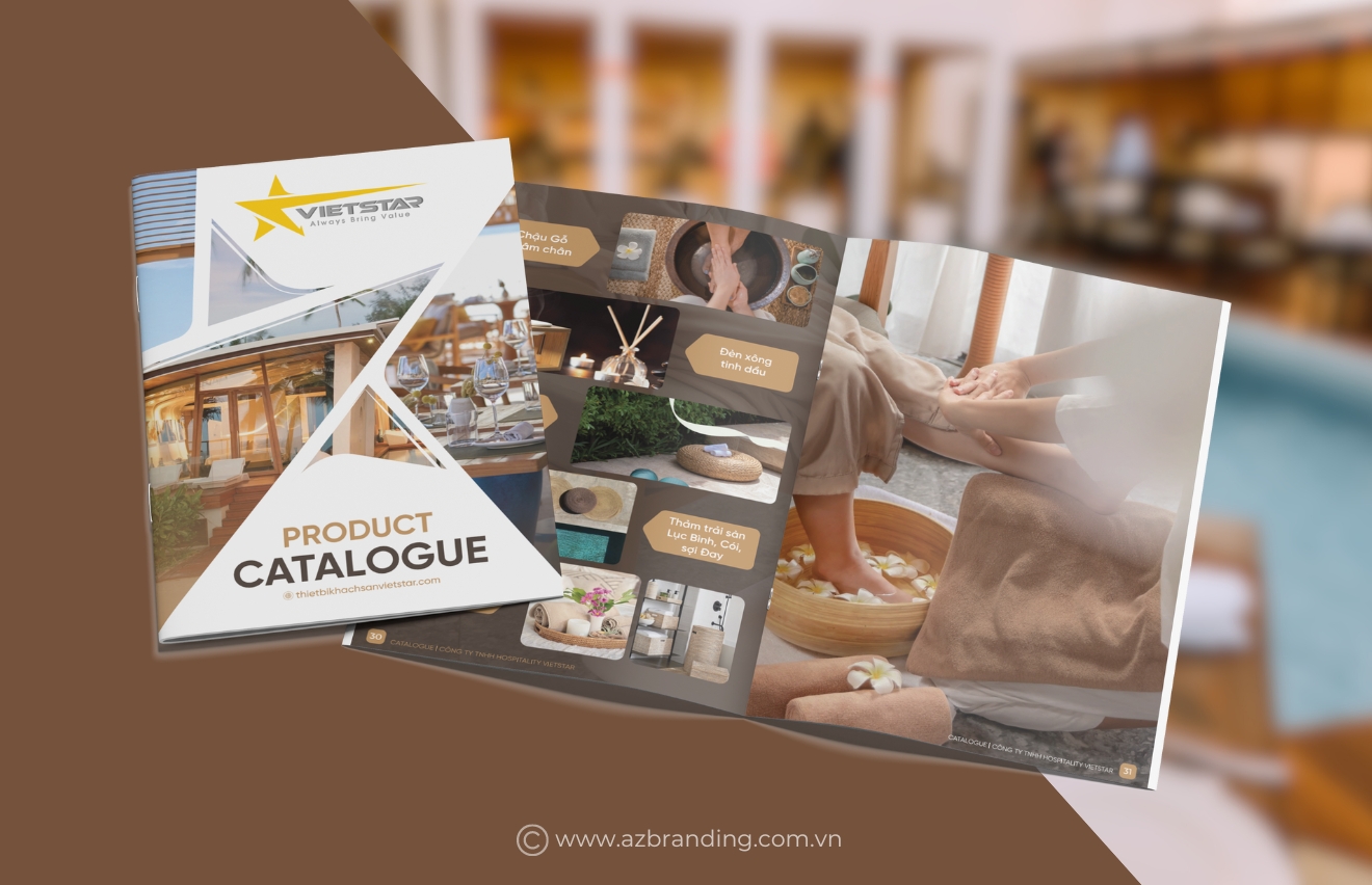 AZBranding thiết kế catalogue Vietstar