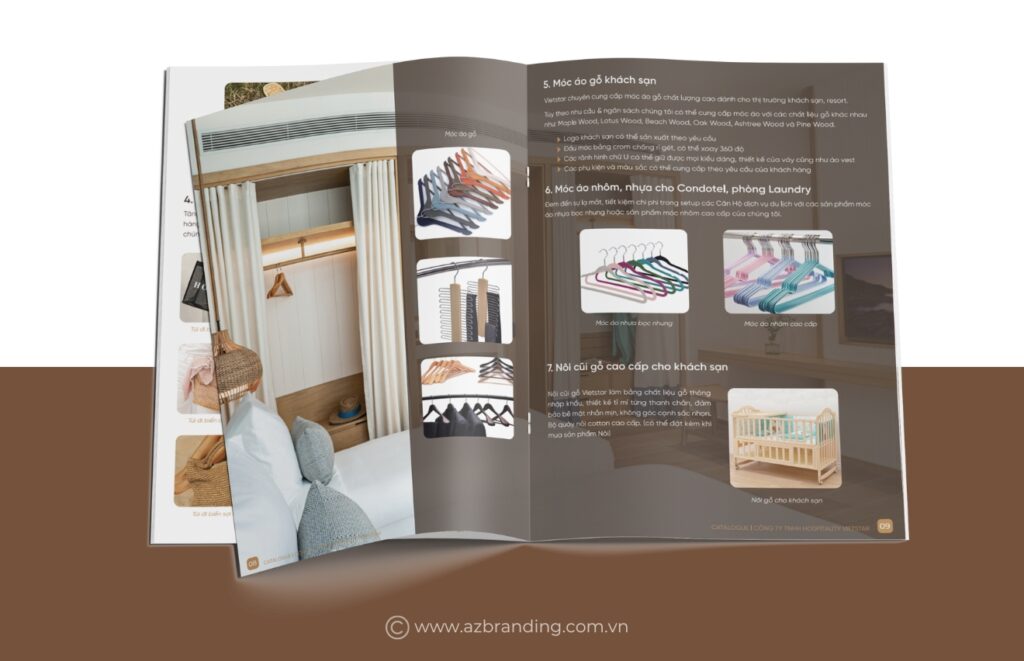 AZBranding thiết kế catalogue Vietstar