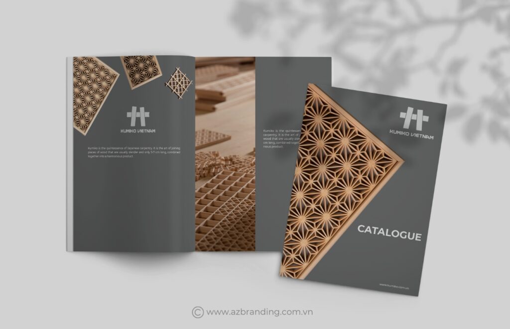 AZBranding thiết kế Catalogue Kumiko