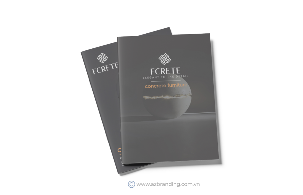 AZBranding thiết kế Catalogue Fcrete