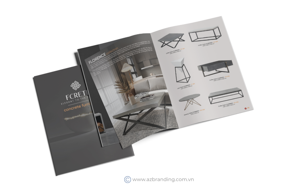 AZBranding thiết kế Catalogue Fcrete