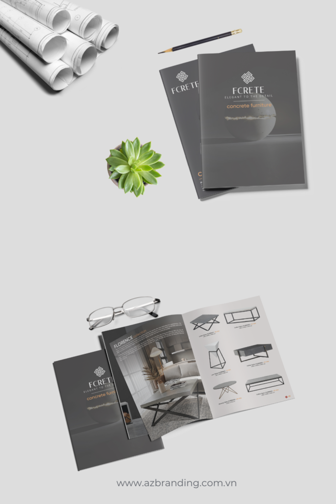 AZBranding thiết kế Catalogue Fcrete