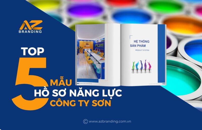 Top 5 mẫu hồ sơ năng lực công ty sơn