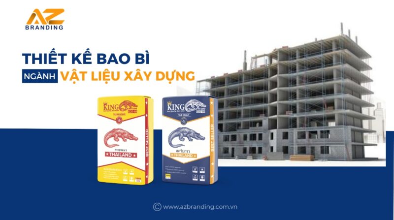 Thiết kế bao bì ngành xây dựng tại AZBranding