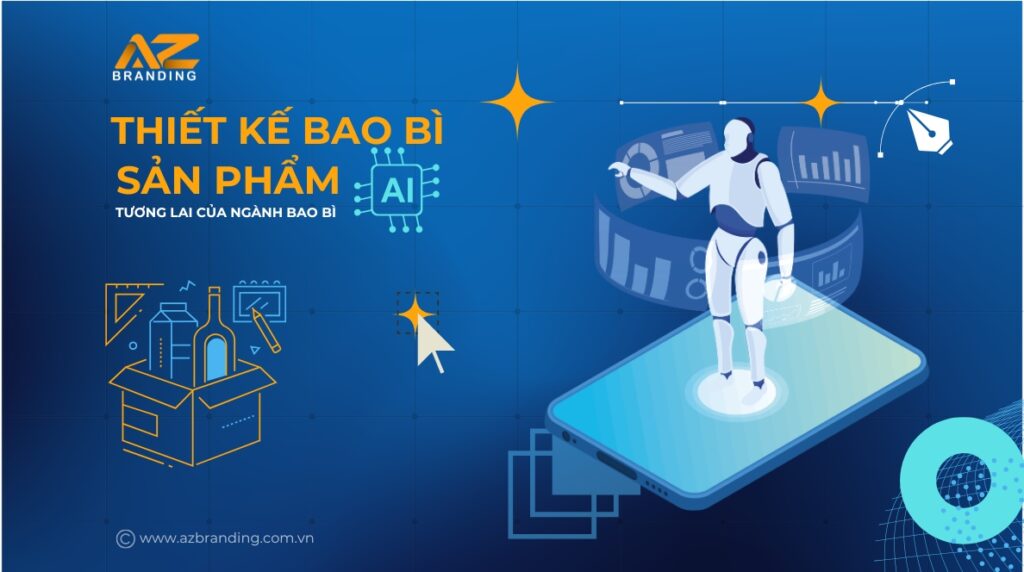 Minh họa việc sử dụng AI để phát triển ý tưởng thiết kế bao bì sản phẩm