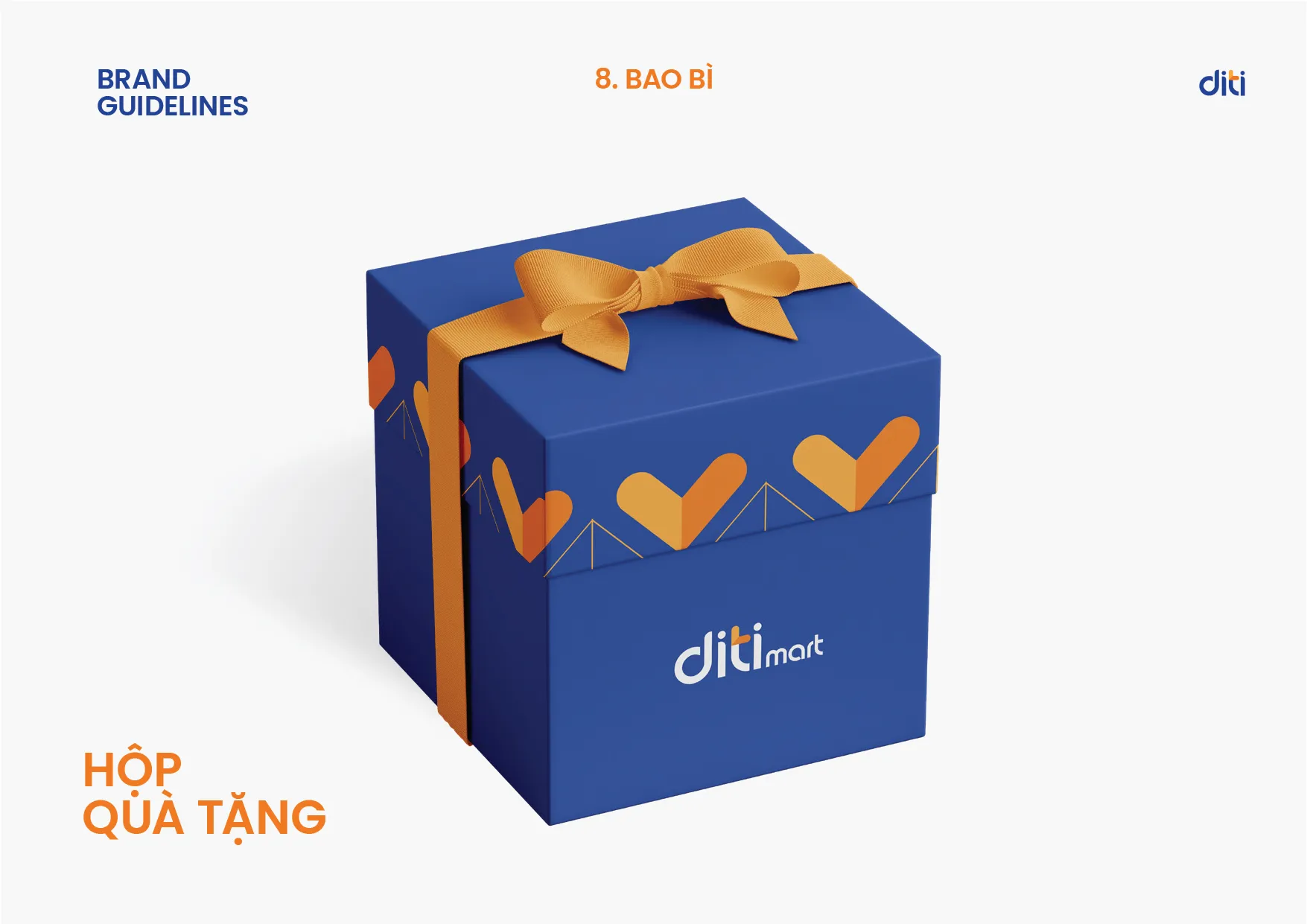 Hộp quà tặng thương hiệu Diti